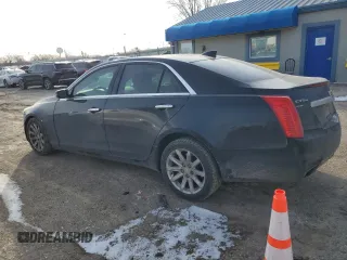 2016 Cadillac CTS AWD with VIN 1G6AW5SX1G0107906, listed as a Copart auction lot 45207585 with 122,244 mi miles and Salvage Title. Bid and sale history available at DreamBid. Image 2.