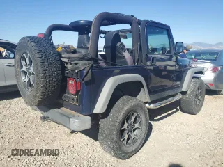 2005 Jeep Wrangler SE with VIN 1J4FA29S65P330905, listed as a Copart auction lot 71633134 with 77,598 mi miles and Salvage Title. Bid and sale history available at carsss.com. Image 3.