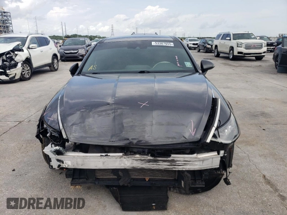 2020 Hyundai Sonata SEL z VIN 5NPEF4JA9LH031676, wystawiony jako Copart lot #53387655 z przebiegiem 61 796 mil mil oraz Szkoda całkowita • Salvage title. Historia ofert i sprzedaży dostępna na DreamBid. Obrazek 5.