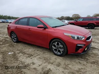 2020 Kia Forte LXS with VIN 3KPF24AD6LE183316, listed as a Copart auction lot 51945095 with 54,030 mi miles and Salvage Title. Bid and sale history available at carsss.com. Image 4.