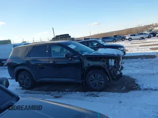 2024 Nissan Pathfinder S with VIN 5N1DR3AC1RC221213, listed as a IAAI auction lot 41213372 with 11,183 mi miles and . Bid and sale history available at DreamBid. Image 13.