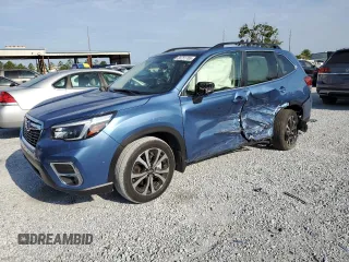 2021 Subaru Forester Limited z VIN JF2SKAUC7MH585116, wystawiony jako Copart lot #58751765 z przebiegiem 26 954 mil mil oraz Nie do naprawy • Non repairable. Historia ofert i sprzedaży dostępna na DreamBid. Obrazek 1.