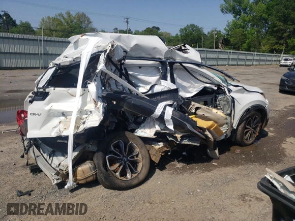 2020 Honda CR-V EX-L z VIN 7FARW1H85LE010622, wystawiony jako Copart lot #51293365 z przebiegiem Nie podano mil oraz Szkoda całkowita • Salvage title. Historia ofert i sprzedaży dostępna na DreamBid. Obrazek 3.