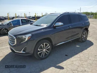 2019 GMC Terrain Denali z VIN 3GKALXEX9KL295684, wystawiony jako Copart lot #53976375 z przebiegiem 92 706 mil mil oraz Szkoda całkowita • Salvage title. Historia ofert i sprzedaży dostępna na DreamBid. Obrazek 1.