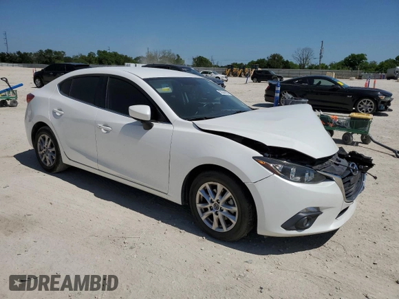 2015 Mazda Mazda3 i Touring with VIN 3MZBM1V75FM236462, listed as a Copart auction lot 52644195 with 43,031 mi miles and Salvage Title. Bid and sale history available at carsss.com. Image 4.