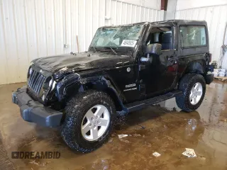 2018 Jeep Wrangler Sport S with VIN 1C4AJWAG6JL806828, listed as a Copart auction lot 48940925 with Not Provided miles and Non Repairable. Bid and sale history available at carsss.com. Image 1.