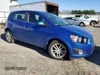 2016 Chevrolet Sonic LT with VIN 1G1JC6SB0G4175731, listed as a Copart auction lot 41773445 with 77,636 mi miles and Salvage Title. Bid and sale history available at carsss.com. Image 4.