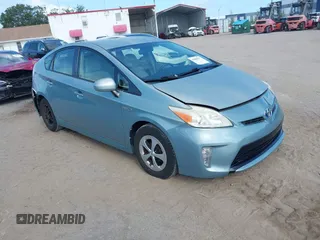2014 Toyota Prius Four with VIN JTDKN3DU2E1815522, listed as a IAAI auction lot 42686917 with 124,457 mi miles and . Bid and sale history available at DreamBid. Image 1.