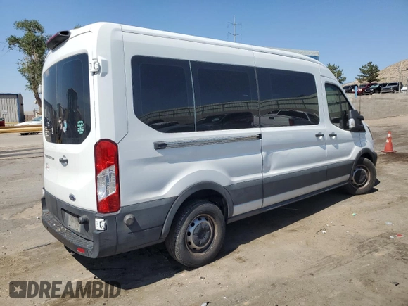 2019 Ford Transit Passenger XL with VIN 1FBAX2CM4KKB71789, listed as a Copart auction lot 57677495 with 82,060 mi miles and Salvage title. Bid and sale history available at DreamBid. Image 3.