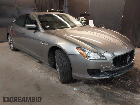 2015 Maserati Quattroporte S Q4 z VIN ZAM56RRAXF1158381, wystawiony jako IAAI lot #39717772 z przebiegiem 100 836 mil mil oraz . Historia ofert i sprzedaży dostępna na DreamBid. Obrazek 1.