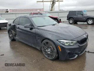 2020 BMW M4 with VIN WBS4Z9C02LEJ63966, listed as a Copart auction lot 43931033 with 21,079 mi miles. Bid and sale history available at carsss.com. Image 4.