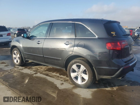 2013 Acura MDX Tech Pkg with VIN 2HNYD2H35DH524404, listed as a Copart auction lot 44238415 with 77,117 mi miles and Salvage Title. Bid and sale history available at carsss.com. Image 2.
