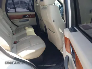 2008 Land Rover Range Rover Sport SC with VIN SALSH23478A162282, listed as a IAAI auction lot 42397144 with 139,276 mi miles and . Bid and sale history available at DreamBid. Image 8.