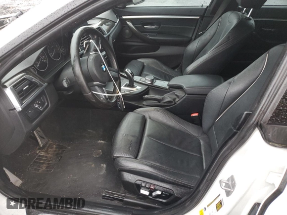 2018 BMW 4 Series 440i with VIN WBA4J5C50JBF07358, listed as a Copart auction lot 80349094 with 98,407 mi miles and Salvage Title. Bid and sale history available at DreamBid. Image 7.