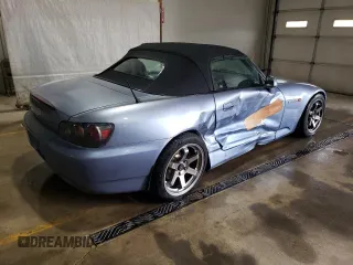 2004 Honda S2000 with VIN JHMAP21474T003557, listed as a Copart auction lot 51463145 with 228,020 mi miles and Salvage Title. Bid and sale history available at DreamBid. Image 3.