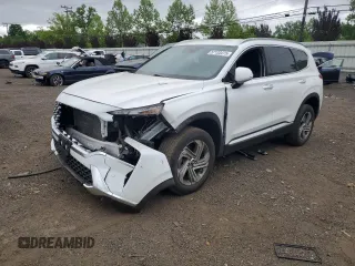 2022 Hyundai Santa Fe SEL z VIN 5NMS6DAJ0NH428003, wystawiony jako Copart lot #57133475 z przebiegiem 23 015 mil mil oraz Szkoda całkowita • Salvage title. Historia ofert i sprzedaży dostępna na DreamBid. Obrazek 1.