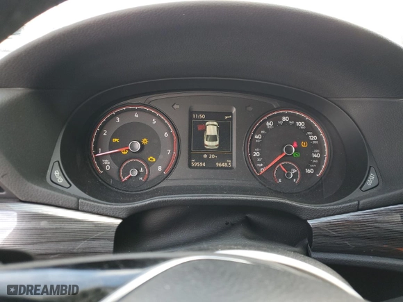 2020 Volkswagen Passat 2.0T R-Line with VIN 1VWMA7A36LC025243, listed as a Copart auction lot 45939895 with 59,594 mi miles and Salvage Title. Bid and sale history available at carsss.com. Image 9.