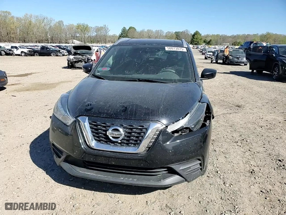 2018 Nissan Kicks SV with VIN 3N1CP5CU6JL497857, listed as a Copart auction lot 50073075 with 89,003 mi miles and Salvage Title. Bid and sale history available at carsss.com. Image 11.