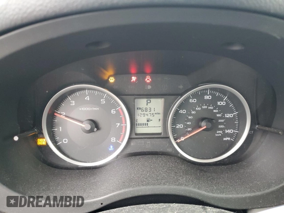 2015 Subaru Forester 2.5i with VIN JF2SJABC6FH549071, listed as a Copart auction lot 58426775 with 129,475 mi miles and Salvage title. Bid and sale history available at DreamBid. Image 9.