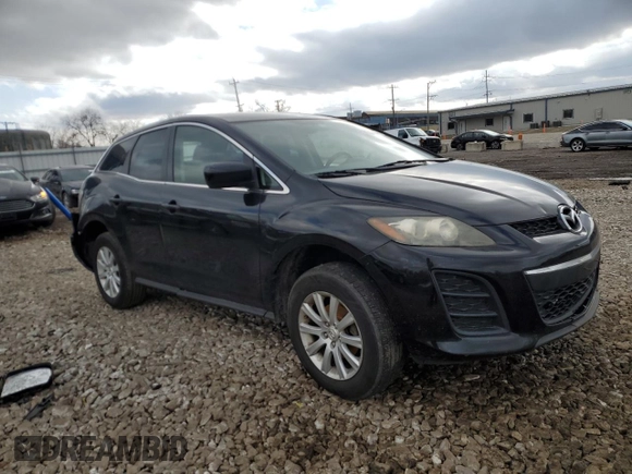 2010 Mazda CX-7 Sport with VIN JM3ER2W53A0337555, listed as a Copart auction lot 52317105 with 206,035 mi miles and Salvage Title. Bid and sale history available at DreamBid. Image 4.