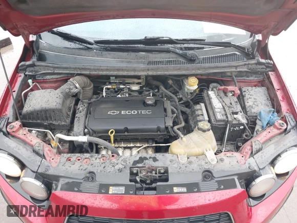 2015 Chevrolet Sonic LT with VIN 1G1JC5SH3F4155132, listed as a IAAI auction lot 42124932 with 196,740 mi miles and . Bid and sale history available at DreamBid. Image 10.