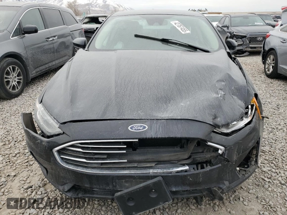 2019 Ford Fusion SE with VIN 3FA6P0H71KR278616, listed as a Copart auction lot 42767455 with 96,692 mi miles and Salvage Title. Bid and sale history available at carsss.com. Image 5.