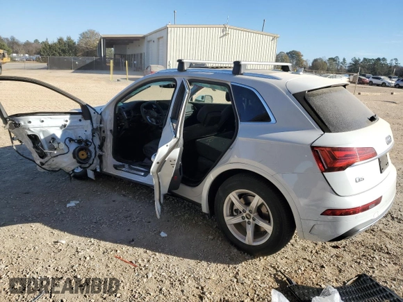 2024 Audi Q5 Premium with VIN WA1ABAFYXR2089184, listed as a Copart auction lot 82797764 with 0 mi miles and Salvage Title. Bid and sale history available at carsss.com. Image 2.
