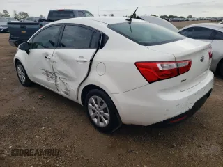 2013 Kia Rio LX with VIN KNADM4A39D6291023, listed as a Copart auction lot 69408964 with 98,709 mi miles and Salvage Title. Bid and sale history available at carsss.com. Image 2.