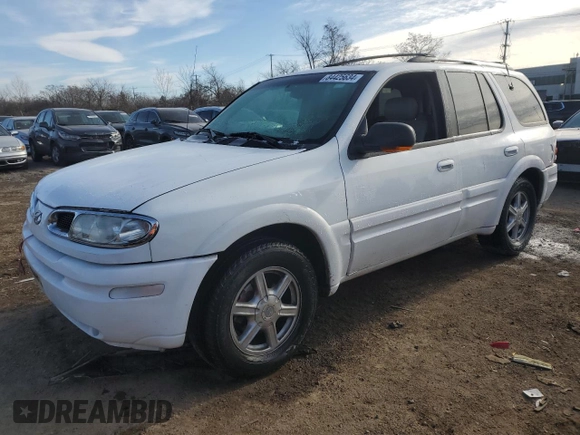 2002 Oldsmobile Bravada z VIN 1GHDT13S322119139, wystawiony jako Copart lot #84425634 z przebiegiem 137 576 mil mil oraz Szkody całkowita. Historia ofert i sprzedaży dostępna na DreamBid. Obrazek 1.