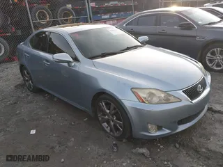 2010 Lexus IS 250 with VIN JTHBF5C24A5113860, listed as a IAAI auction lot 41455915 with 197,489 mi miles. Bid and sale history available at carsss.com. Image 1.