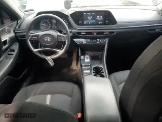 2021 Hyundai Sonata SEL with VIN 5NPEL4JA9MH111215, listed as a Copart auction lot 48688665 with 84,243 mi miles and Salvage Title. Bid and sale history available at carsss.com. Image 8.