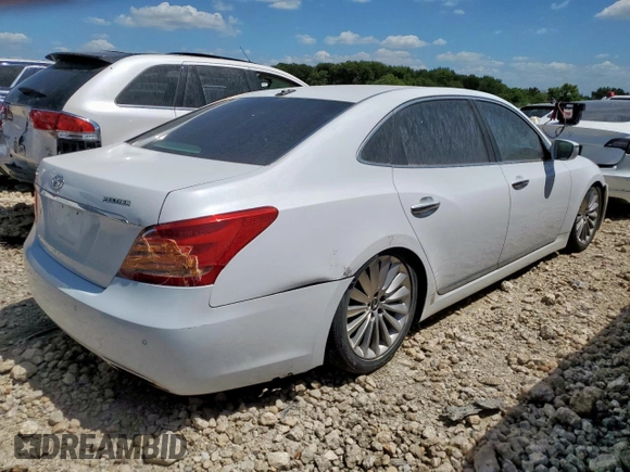 2016 Hyundai Equus Signature с VIN KMHGH4JH0GU101024, выставлен на аукционе Copart как лот 64696345 с пробегом 123 826 миль миль и Списание • Salvage title. История ставок и продаж доступна на DreamBid. Изображение 3.