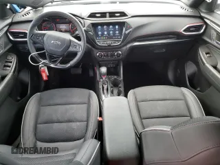 2023 Chevrolet TrailBlazer RS with VIN KL79MTSL2PB143953, listed as a Copart auction lot 49394705 with 16,458 mi miles and Salvage Title. Bid and sale history available at DreamBid. Image 8.