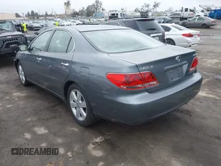 2005 Lexus ES 330 with VIN JTHBA30G055137002, listed as a IAAI auction lot 41547124 with 145,049 mi miles. Bid and sale history available at carsss.com. Image 3.