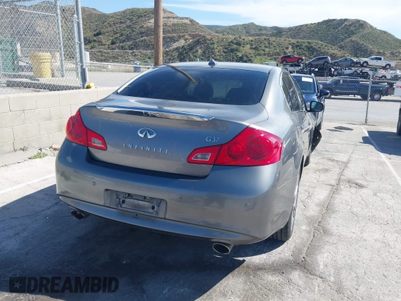 2012 Infiniti G37 Sedan Journey with VIN JN1CV6AP3CM624002, listed as a IAAI auction lot 42019515 with 176,910 mi miles. Bid and sale history available at carsss.com. Image 4.