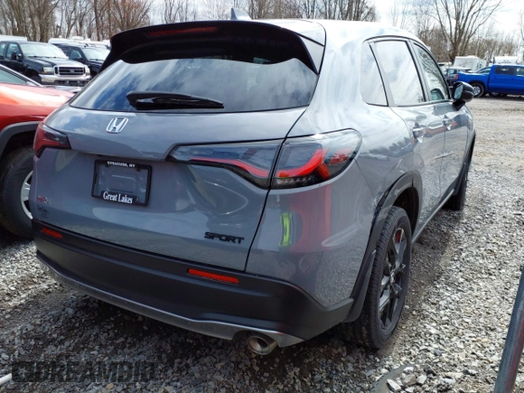 2024 Honda HR-V Sport with VIN 3CZRZ2H55RM714512, listed as a IAAI auction lot 41304816 with 43,540 mi miles. Bid and sale history available at carsss.com. Image 4.