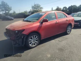 2010 Toyota Corolla with VIN 2T1BU4EE3AC413885, listed as a Copart auction lot 53984225 with 172,982 mi miles and Salvage Title. Bid and sale history available at carsss.com. Image 1.