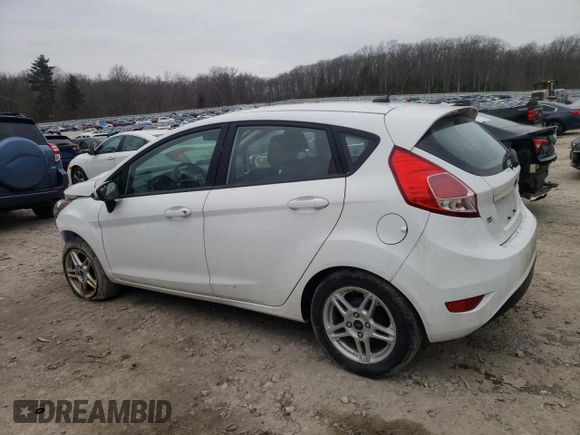 2019 Ford Fiesta SE with VIN 3FADP4EJ0KM112888, listed as a Copart auction lot 46938845 with 64,410 mi miles and Salvage Title. Bid and sale history available at carsss.com. Image 2.