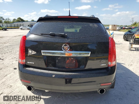 2014 Cadillac SRX Performance Collection with VIN 3GYFNCE38ES579877, listed as a Copart auction lot 55495715 with 187,418 mi miles and Clean Title. Bid and sale history available at carsss.com. Image 6.