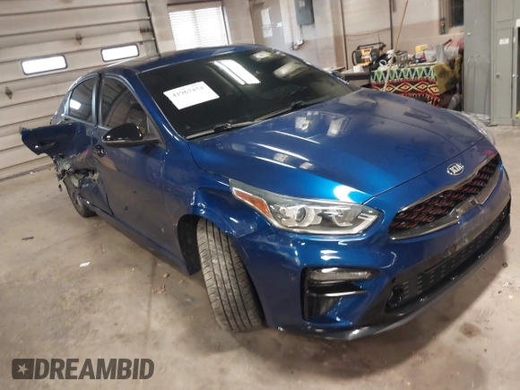 2021 Kia Forte GT-Line z VIN 3KPF34AD2ME330827, wystawiony jako IAAI lot #41967454 z przebiegiem 80 641 mil mil oraz . Historia ofert i sprzedaży dostępna na DreamBid. Obrazek 1.