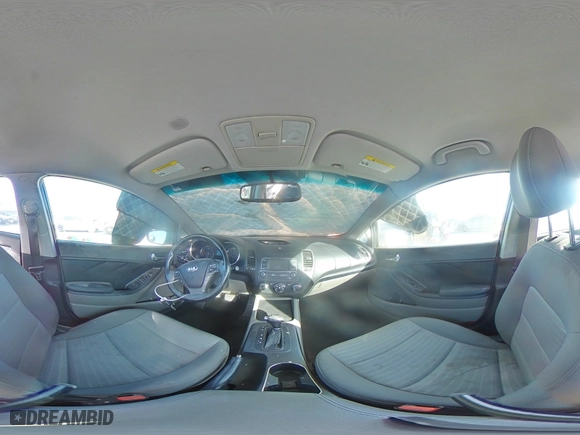 2014 Kia Forte EX with VIN KNAFX4A85E5231906, listed as a Copart auction lot 83656784 with 0 mi miles and Salvage Title. Bid and sale history available at carsss.com. Image 14.