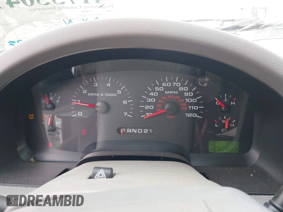 2008 Ford F-150 XLT with VIN 1FTPW14V18FC09362, listed as a IAAI auction lot 41735041 with 123,266 mi miles. Bid and sale history available at carsss.com. Image 7.