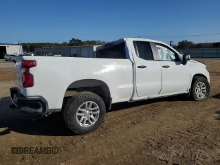 2021 Chevrolet Silverado 1500 Work Truck with VIN 1GCRWAEF0MZ158333, listed as a Copart auction lot 79717694 with Not Provided miles and Salvage Title. Bid and sale history available at DreamBid. Image 3.