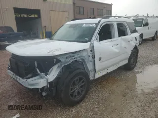 2024 Ford Bronco Sport Big Bend with VIN 3FMCR9B60RRE32816, listed as a Copart auction lot 78042514 with 13,947 mi miles and Salvage title. Bid and sale history available at DreamBid. Image 1.