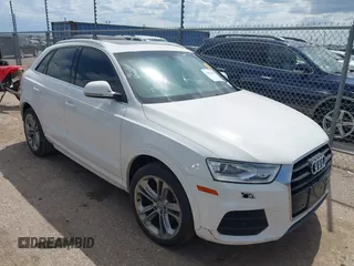 2017 Audi Q3 Premium Plus with VIN WA1HCCFS9HR000326, listed as a IAAI auction lot 42801484 with 116,670 mi miles and . Bid and sale history available at DreamBid. Image 1.
