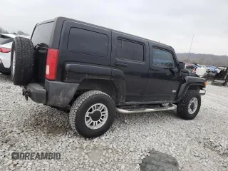 2008 Hummer H3 SUV with VIN 5GTEN13E188114275, listed as a Copart auction lot 81418254 with 196,190 mi miles and Salvage Title. Bid and sale history available at DreamBid. Image 3.