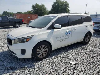 2015 Kia Sedona LX with VIN KNDMB5C17F6027845, listed as a Copart auction lot 53519545 with 219,192 mi miles and Clean Title. Bid and sale history available at carsss.com. Image 1.