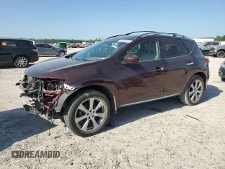 2014 Nissan Murano S with VIN JN8AZ1MW7EW520364, listed as a Copart auction lot 52737445 with 112,213 mi miles and Salvage Title. Bid and sale history available at carsss.com. Image 1.