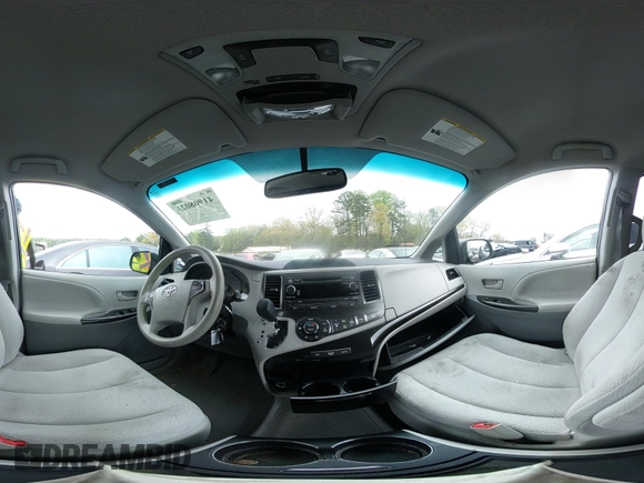2014 Toyota Sienna LE AAS with VIN 5TDKK3DC3ES506466, listed as a IAAI auction lot 41908023 with 118,297 mi miles and . Bid and sale history available at carsss.com. Image 18.