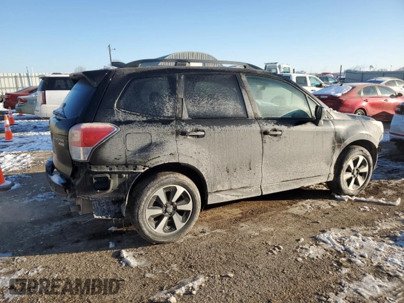 2017 Subaru Forester Premium with VIN JF2SJAECXHH575686, listed as a Copart auction lot 44991915 with 75,741 mi miles and Salvage Title. Bid and sale history available at carsss.com. Image 3.